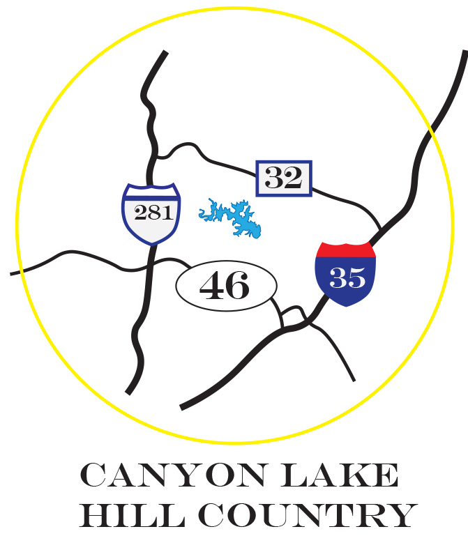Hill Country Texas Service Area Map Hill Country Texas Service Area Map